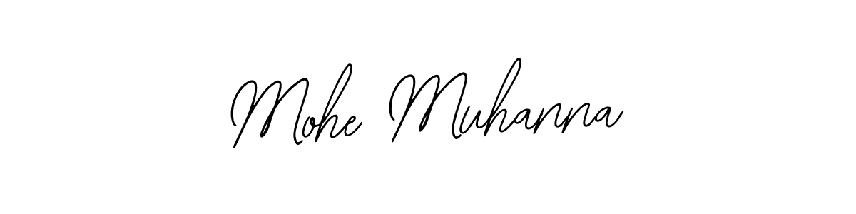 How to Draw Mohe Muhanna signature style? Bearetta-2O07w is a latest design signature styles for name Mohe Muhanna. Mohe Muhanna signature style 12 images and pictures png