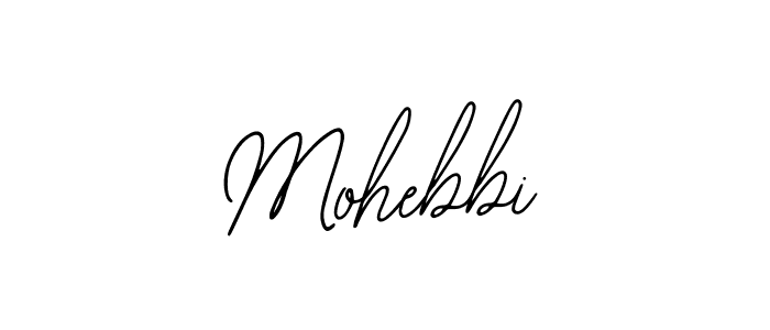 Make a beautiful signature design for name Mohebbi. With this signature (Bearetta-2O07w) style, you can create a handwritten signature for free. Mohebbi signature style 12 images and pictures png