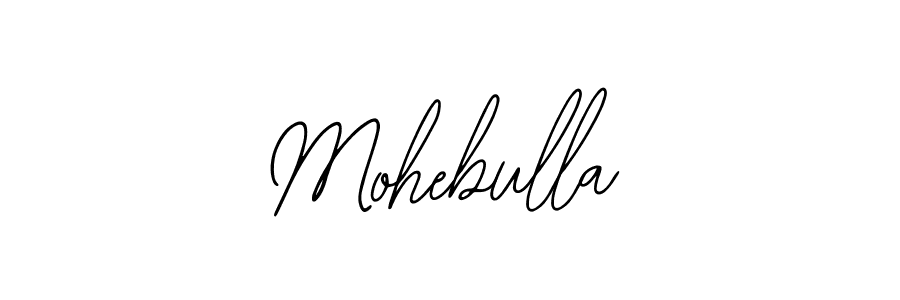 Mohebulla stylish signature style. Best Handwritten Sign (Bearetta-2O07w) for my name. Handwritten Signature Collection Ideas for my name Mohebulla. Mohebulla signature style 12 images and pictures png