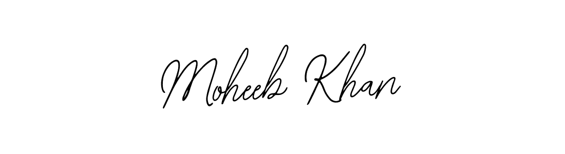 Use a signature maker to create a handwritten signature online. With this signature software, you can design (Bearetta-2O07w) your own signature for name Moheeb Khan. Moheeb Khan signature style 12 images and pictures png