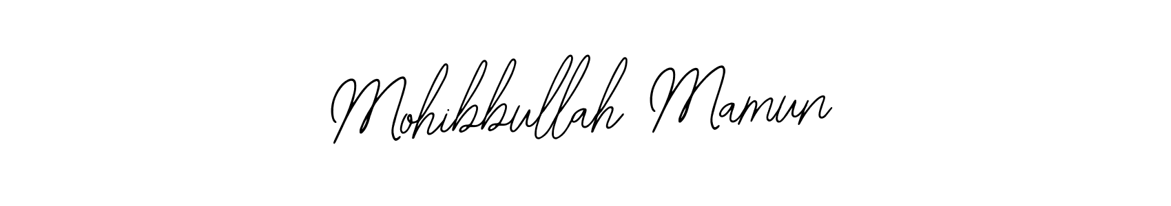 Use a signature maker to create a handwritten signature online. With this signature software, you can design (Bearetta-2O07w) your own signature for name Mohibbullah Mamun. Mohibbullah Mamun signature style 12 images and pictures png