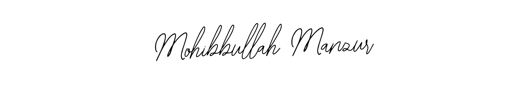 Design your own signature with our free online signature maker. With this signature software, you can create a handwritten (Bearetta-2O07w) signature for name Mohibbullah Manzur. Mohibbullah Manzur signature style 12 images and pictures png