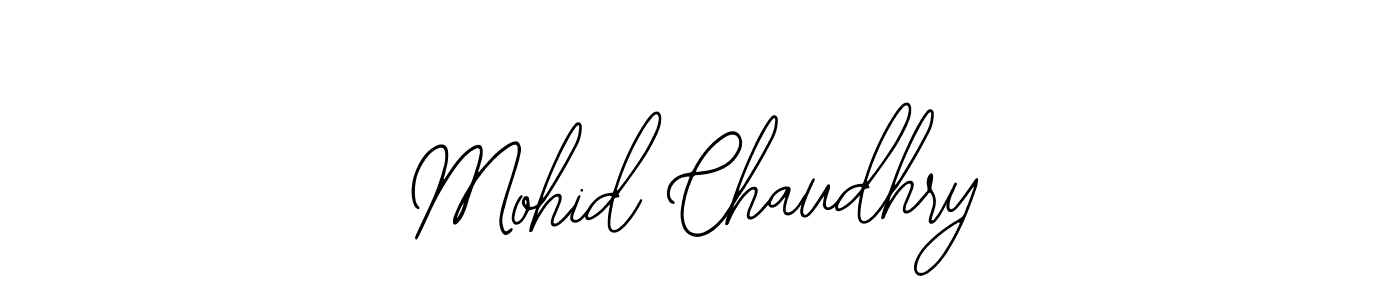 It looks lik you need a new signature style for name Mohid Chaudhry. Design unique handwritten (Bearetta-2O07w) signature with our free signature maker in just a few clicks. Mohid Chaudhry signature style 12 images and pictures png