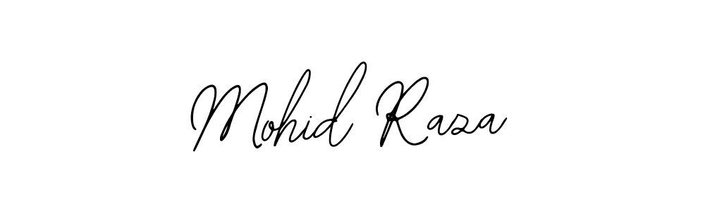 You should practise on your own different ways (Bearetta-2O07w) to write your name (Mohid Raza) in signature. don't let someone else do it for you. Mohid Raza signature style 12 images and pictures png