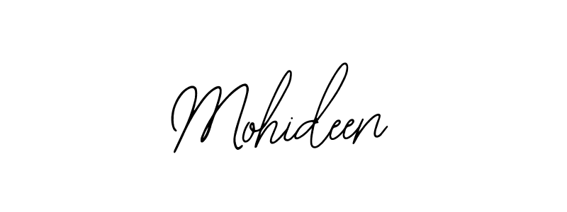 How to Draw Mohideen signature style? Bearetta-2O07w is a latest design signature styles for name Mohideen. Mohideen signature style 12 images and pictures png