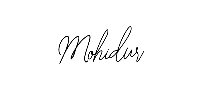 You should practise on your own different ways (Bearetta-2O07w) to write your name (Mohidur) in signature. don't let someone else do it for you. Mohidur signature style 12 images and pictures png