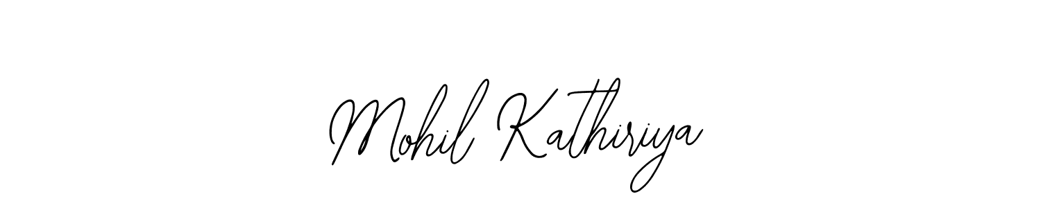 You can use this online signature creator to create a handwritten signature for the name Mohil Kathiriya. This is the best online autograph maker. Mohil Kathiriya signature style 12 images and pictures png