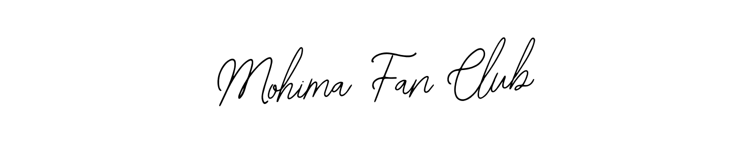It looks lik you need a new signature style for name Mohima Fan Club. Design unique handwritten (Bearetta-2O07w) signature with our free signature maker in just a few clicks. Mohima Fan Club signature style 12 images and pictures png