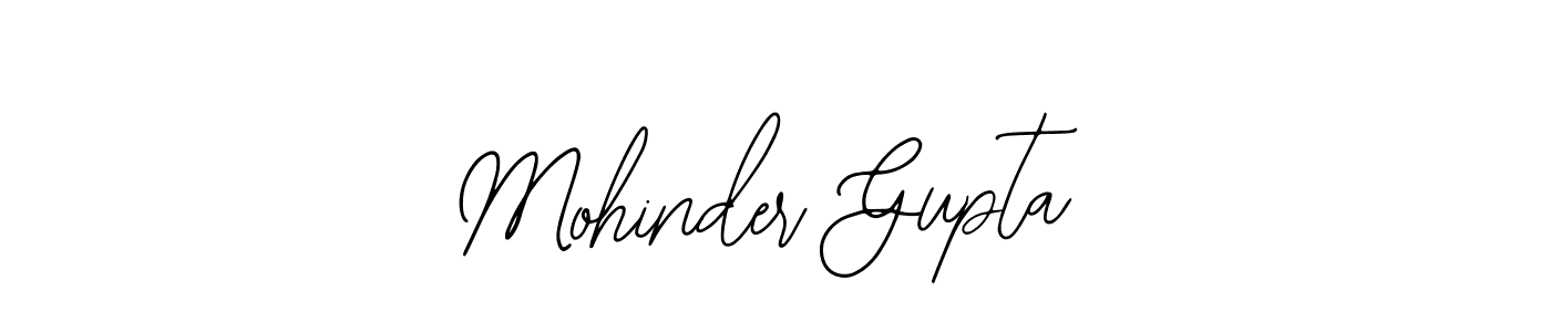 How to make Mohinder Gupta signature? Bearetta-2O07w is a professional autograph style. Create handwritten signature for Mohinder Gupta name. Mohinder Gupta signature style 12 images and pictures png