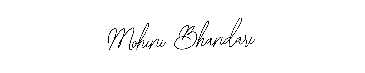 How to Draw Mohini Bhandari signature style? Bearetta-2O07w is a latest design signature styles for name Mohini Bhandari. Mohini Bhandari signature style 12 images and pictures png