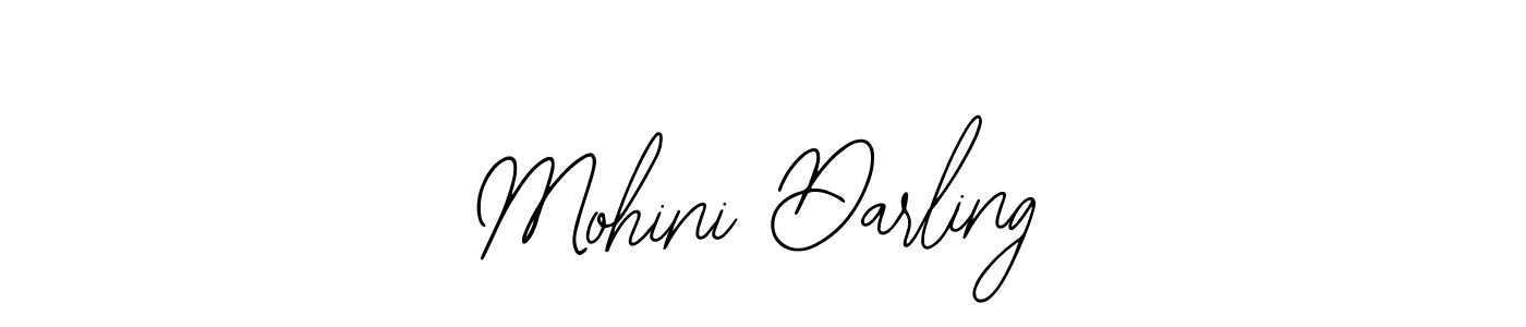 Create a beautiful signature design for name Mohini Darling. With this signature (Bearetta-2O07w) fonts, you can make a handwritten signature for free. Mohini Darling signature style 12 images and pictures png