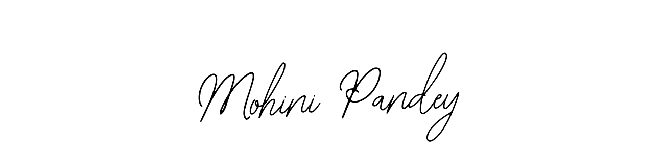 Also You can easily find your signature by using the search form. We will create Mohini Pandey name handwritten signature images for you free of cost using Bearetta-2O07w sign style. Mohini Pandey signature style 12 images and pictures png