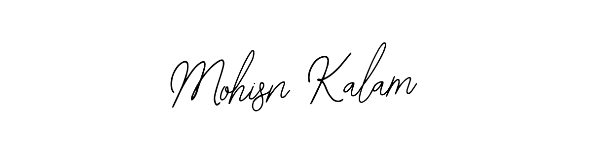 How to make Mohisn Kalam name signature. Use Bearetta-2O07w style for creating short signs online. This is the latest handwritten sign. Mohisn Kalam signature style 12 images and pictures png