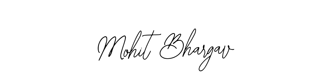 Also You can easily find your signature by using the search form. We will create Mohit Bhargav name handwritten signature images for you free of cost using Bearetta-2O07w sign style. Mohit Bhargav signature style 12 images and pictures png