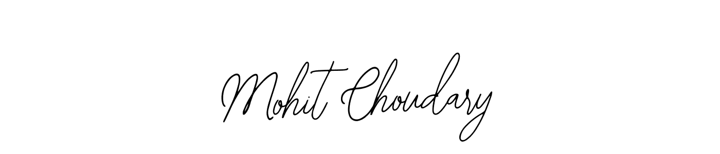 The best way (Bearetta-2O07w) to make a short signature is to pick only two or three words in your name. The name Mohit Choudary include a total of six letters. For converting this name. Mohit Choudary signature style 12 images and pictures png
