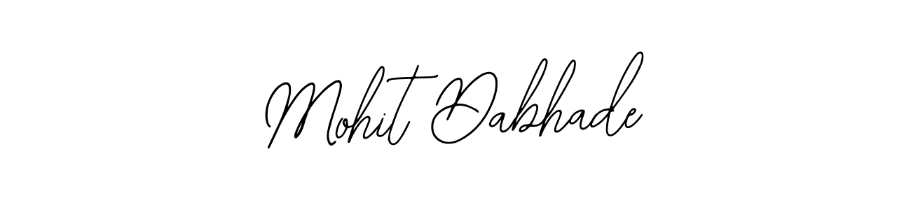 It looks lik you need a new signature style for name Mohit Dabhade. Design unique handwritten (Bearetta-2O07w) signature with our free signature maker in just a few clicks. Mohit Dabhade signature style 12 images and pictures png
