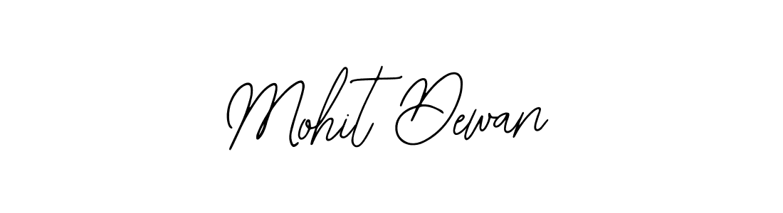 You should practise on your own different ways (Bearetta-2O07w) to write your name (Mohit Dewan) in signature. don't let someone else do it for you. Mohit Dewan signature style 12 images and pictures png