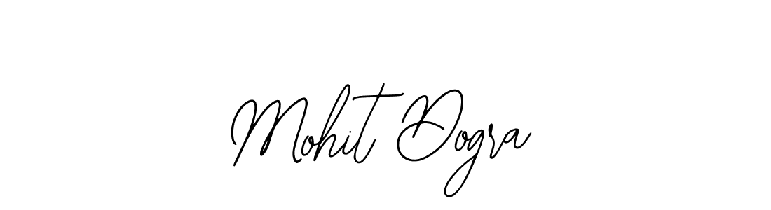 Use a signature maker to create a handwritten signature online. With this signature software, you can design (Bearetta-2O07w) your own signature for name Mohit Dogra. Mohit Dogra signature style 12 images and pictures png