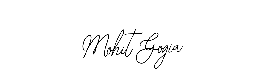 Design your own signature with our free online signature maker. With this signature software, you can create a handwritten (Bearetta-2O07w) signature for name Mohit Gogia. Mohit Gogia signature style 12 images and pictures png