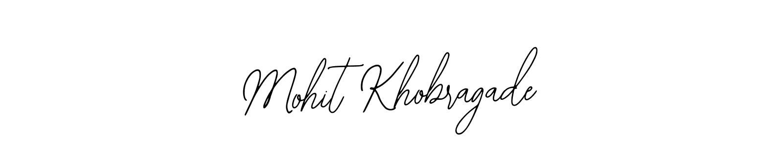 Create a beautiful signature design for name Mohit Khobragade. With this signature (Bearetta-2O07w) fonts, you can make a handwritten signature for free. Mohit Khobragade signature style 12 images and pictures png