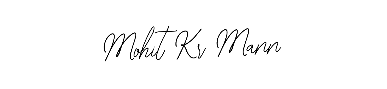 Mohit Kr Mann stylish signature style. Best Handwritten Sign (Bearetta-2O07w) for my name. Handwritten Signature Collection Ideas for my name Mohit Kr Mann. Mohit Kr Mann signature style 12 images and pictures png
