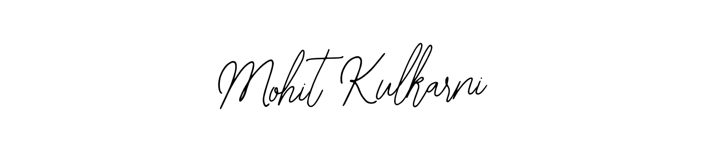 Use a signature maker to create a handwritten signature online. With this signature software, you can design (Bearetta-2O07w) your own signature for name Mohit Kulkarni. Mohit Kulkarni signature style 12 images and pictures png