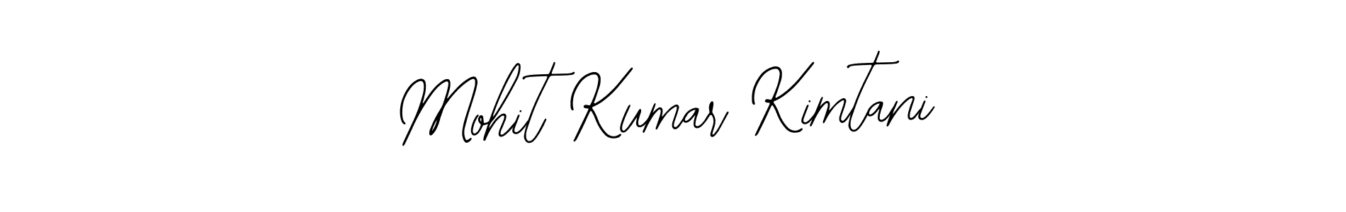 Similarly Bearetta-2O07w is the best handwritten signature design. Signature creator online .You can use it as an online autograph creator for name Mohit Kumar Kimtani. Mohit Kumar Kimtani signature style 12 images and pictures png