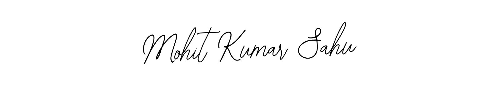 Use a signature maker to create a handwritten signature online. With this signature software, you can design (Bearetta-2O07w) your own signature for name Mohit Kumar Sahu. Mohit Kumar Sahu signature style 12 images and pictures png