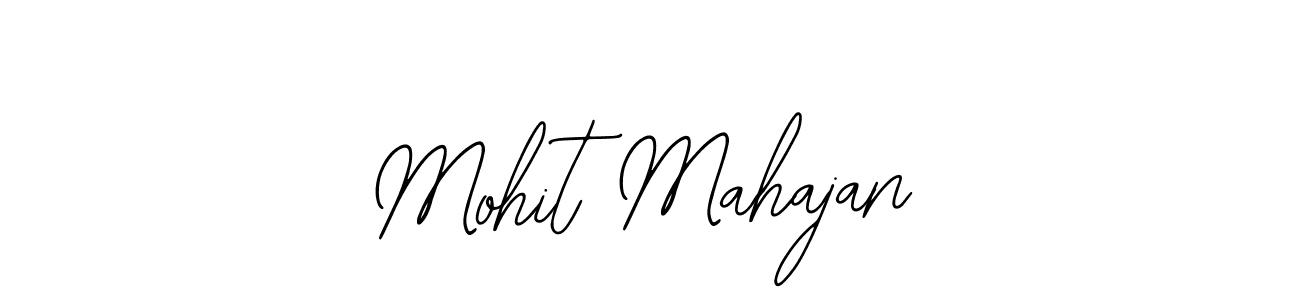 Also we have Mohit Mahajan name is the best signature style. Create professional handwritten signature collection using Bearetta-2O07w autograph style. Mohit Mahajan signature style 12 images and pictures png