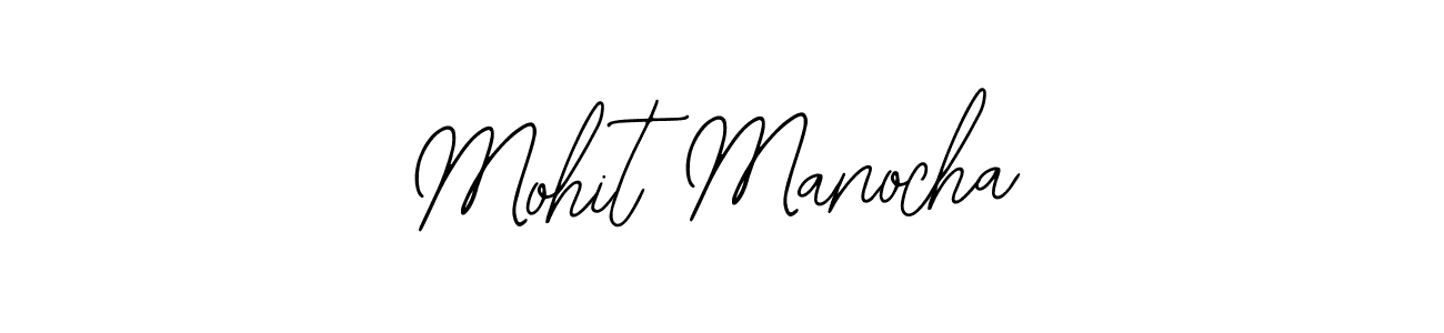 Use a signature maker to create a handwritten signature online. With this signature software, you can design (Bearetta-2O07w) your own signature for name Mohit Manocha. Mohit Manocha signature style 12 images and pictures png