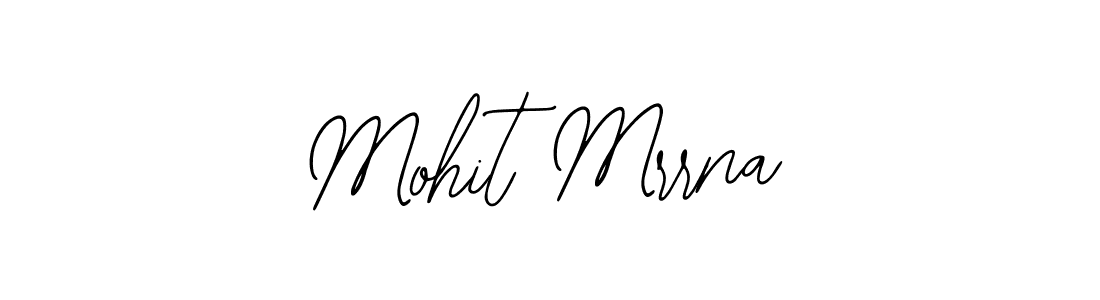 Use a signature maker to create a handwritten signature online. With this signature software, you can design (Bearetta-2O07w) your own signature for name Mohit Mrrna. Mohit Mrrna signature style 12 images and pictures png