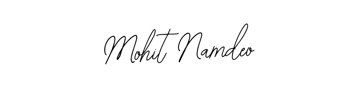 Create a beautiful signature design for name Mohit Namdeo. With this signature (Bearetta-2O07w) fonts, you can make a handwritten signature for free. Mohit Namdeo signature style 12 images and pictures png