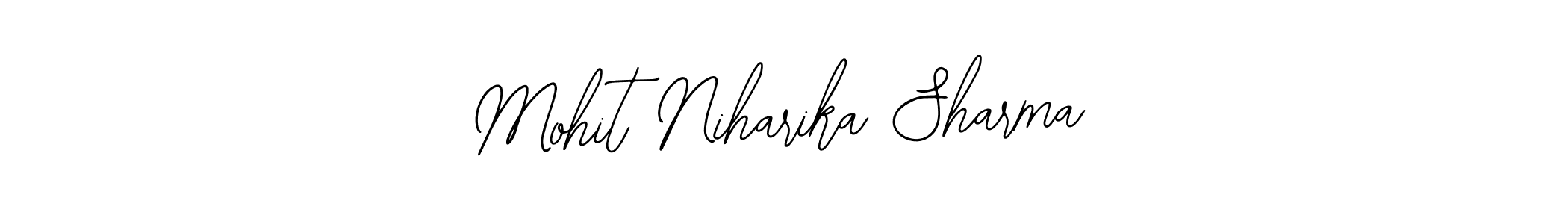 Once you've used our free online signature maker to create your best signature Bearetta-2O07w style, it's time to enjoy all of the benefits that Mohit Niharika Sharma name signing documents. Mohit Niharika Sharma signature style 12 images and pictures png