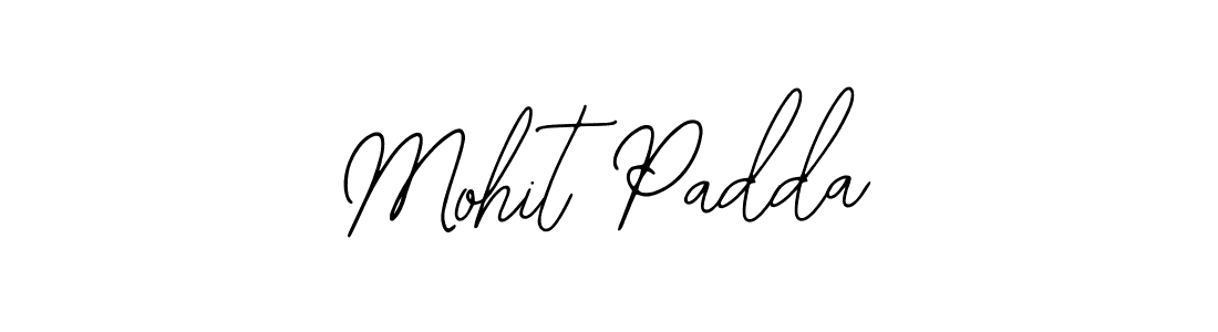 It looks lik you need a new signature style for name Mohit Padda. Design unique handwritten (Bearetta-2O07w) signature with our free signature maker in just a few clicks. Mohit Padda signature style 12 images and pictures png