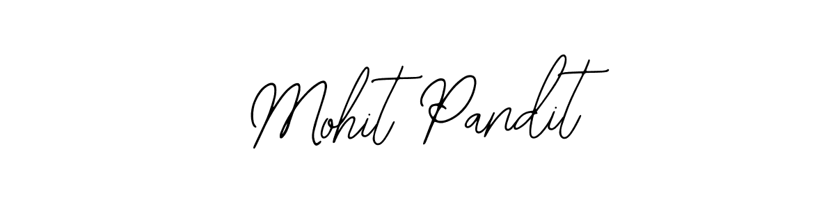 How to Draw Mohit Pandit signature style? Bearetta-2O07w is a latest design signature styles for name Mohit Pandit. Mohit Pandit signature style 12 images and pictures png