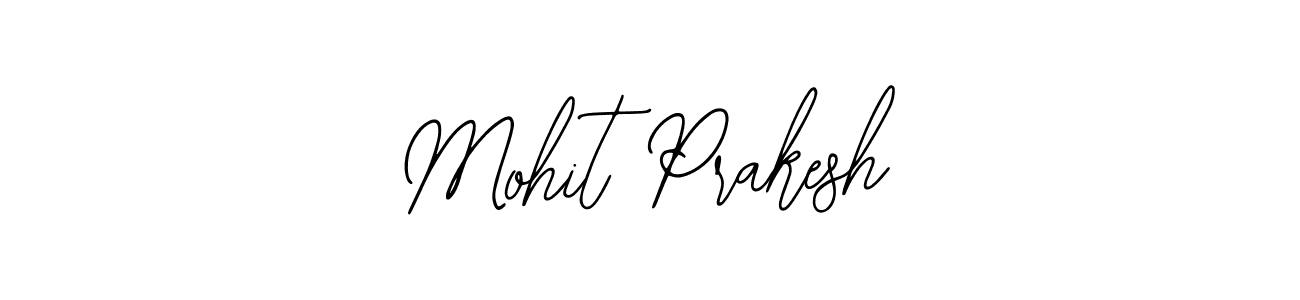 How to make Mohit Prakesh name signature. Use Bearetta-2O07w style for creating short signs online. This is the latest handwritten sign. Mohit Prakesh signature style 12 images and pictures png