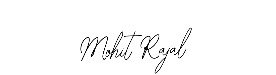 if you are searching for the best signature style for your name Mohit Rajal. so please give up your signature search. here we have designed multiple signature styles  using Bearetta-2O07w. Mohit Rajal signature style 12 images and pictures png