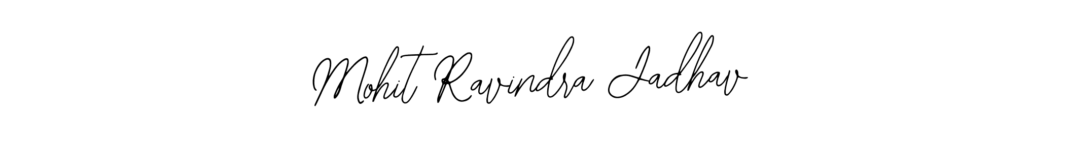 You should practise on your own different ways (Bearetta-2O07w) to write your name (Mohit Ravindra Jadhav) in signature. don't let someone else do it for you. Mohit Ravindra Jadhav signature style 12 images and pictures png