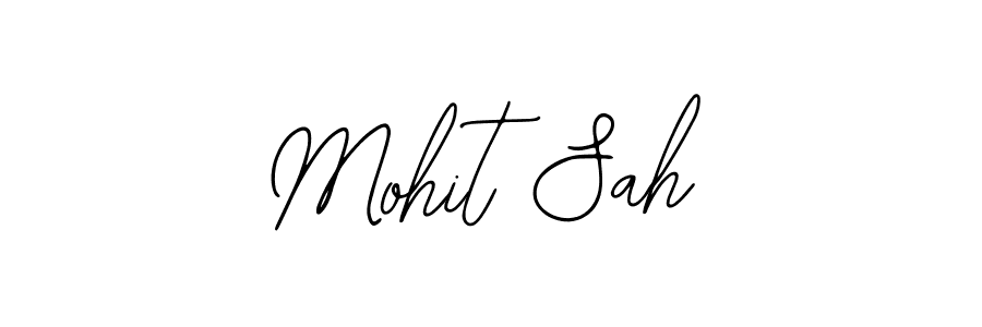 Similarly Bearetta-2O07w is the best handwritten signature design. Signature creator online .You can use it as an online autograph creator for name Mohit Sah. Mohit Sah signature style 12 images and pictures png