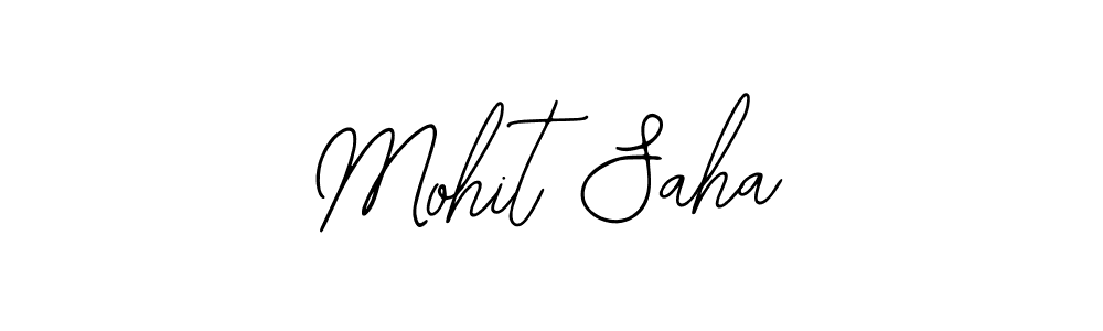 Mohit Saha stylish signature style. Best Handwritten Sign (Bearetta-2O07w) for my name. Handwritten Signature Collection Ideas for my name Mohit Saha. Mohit Saha signature style 12 images and pictures png