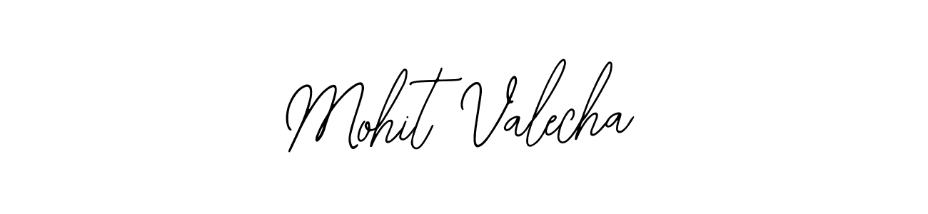 Design your own signature with our free online signature maker. With this signature software, you can create a handwritten (Bearetta-2O07w) signature for name Mohit Valecha. Mohit Valecha signature style 12 images and pictures png