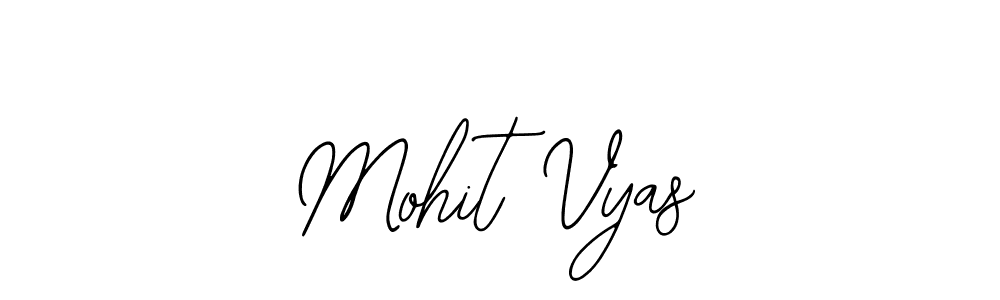 The best way (Bearetta-2O07w) to make a short signature is to pick only two or three words in your name. The name Mohit Vyas include a total of six letters. For converting this name. Mohit Vyas signature style 12 images and pictures png