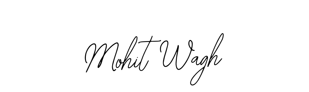 Design your own signature with our free online signature maker. With this signature software, you can create a handwritten (Bearetta-2O07w) signature for name Mohit Wagh. Mohit Wagh signature style 12 images and pictures png