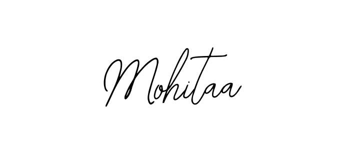 Similarly Bearetta-2O07w is the best handwritten signature design. Signature creator online .You can use it as an online autograph creator for name Mohitaa. Mohitaa signature style 12 images and pictures png