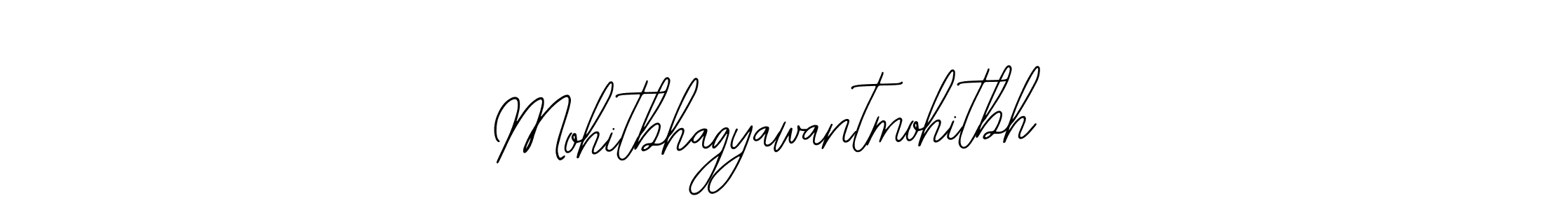 How to make Mohitbhagyawantmohitbh name signature. Use Bearetta-2O07w style for creating short signs online. This is the latest handwritten sign. Mohitbhagyawantmohitbh signature style 12 images and pictures png