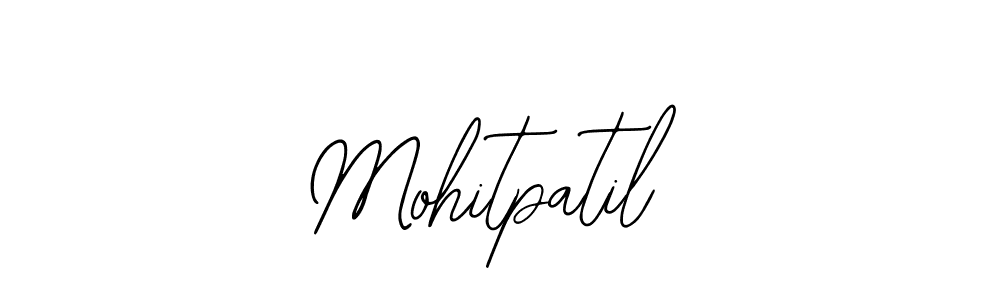 Also we have Mohitpatil name is the best signature style. Create professional handwritten signature collection using Bearetta-2O07w autograph style. Mohitpatil signature style 12 images and pictures png