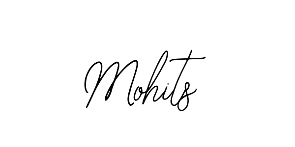 Design your own signature with our free online signature maker. With this signature software, you can create a handwritten (Bearetta-2O07w) signature for name Mohits. Mohits signature style 12 images and pictures png