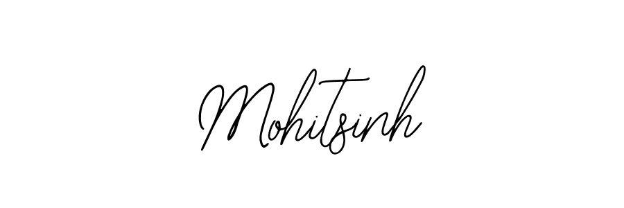 How to make Mohitsinh signature? Bearetta-2O07w is a professional autograph style. Create handwritten signature for Mohitsinh name. Mohitsinh signature style 12 images and pictures png