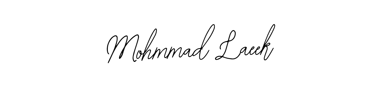 Make a short Mohmmad Laeek signature style. Manage your documents anywhere anytime using Bearetta-2O07w. Create and add eSignatures, submit forms, share and send files easily. Mohmmad Laeek signature style 12 images and pictures png