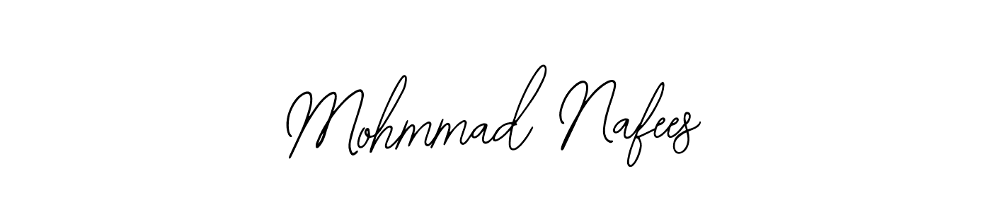 You should practise on your own different ways (Bearetta-2O07w) to write your name (Mohmmad Nafees) in signature. don't let someone else do it for you. Mohmmad Nafees signature style 12 images and pictures png